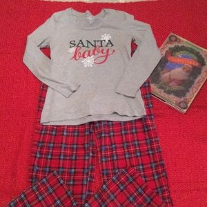 santa baby christmas pajamas